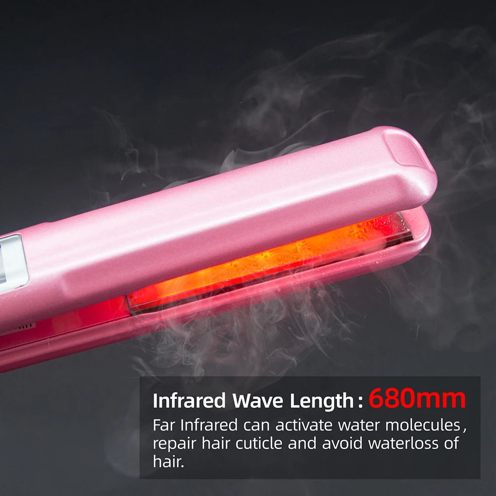 Hair Straightener Infrared and Ultrasonic Profession Cold Hair Care