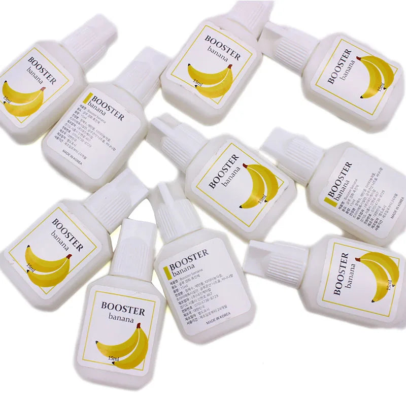 10 Bottles Booster Banana Glue for Eyelashes Extension