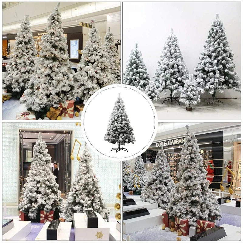 Artificial Christmas Tree PVC Snow Velvet