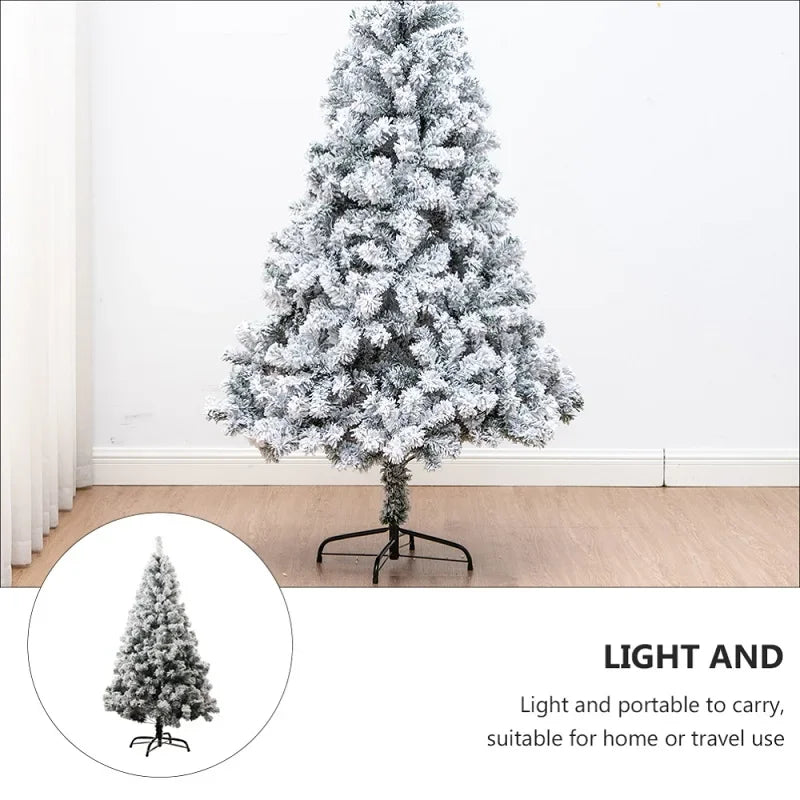 Artificial Christmas Tree PVC Snow Velvet