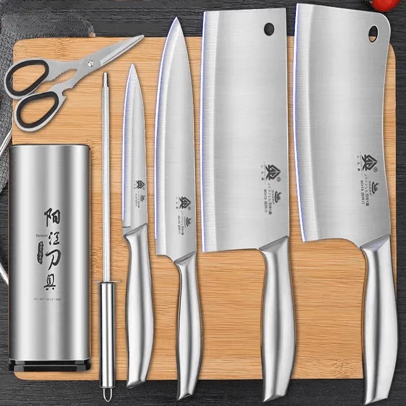 Kitchen knife set Kitchen knife board 2-in-1