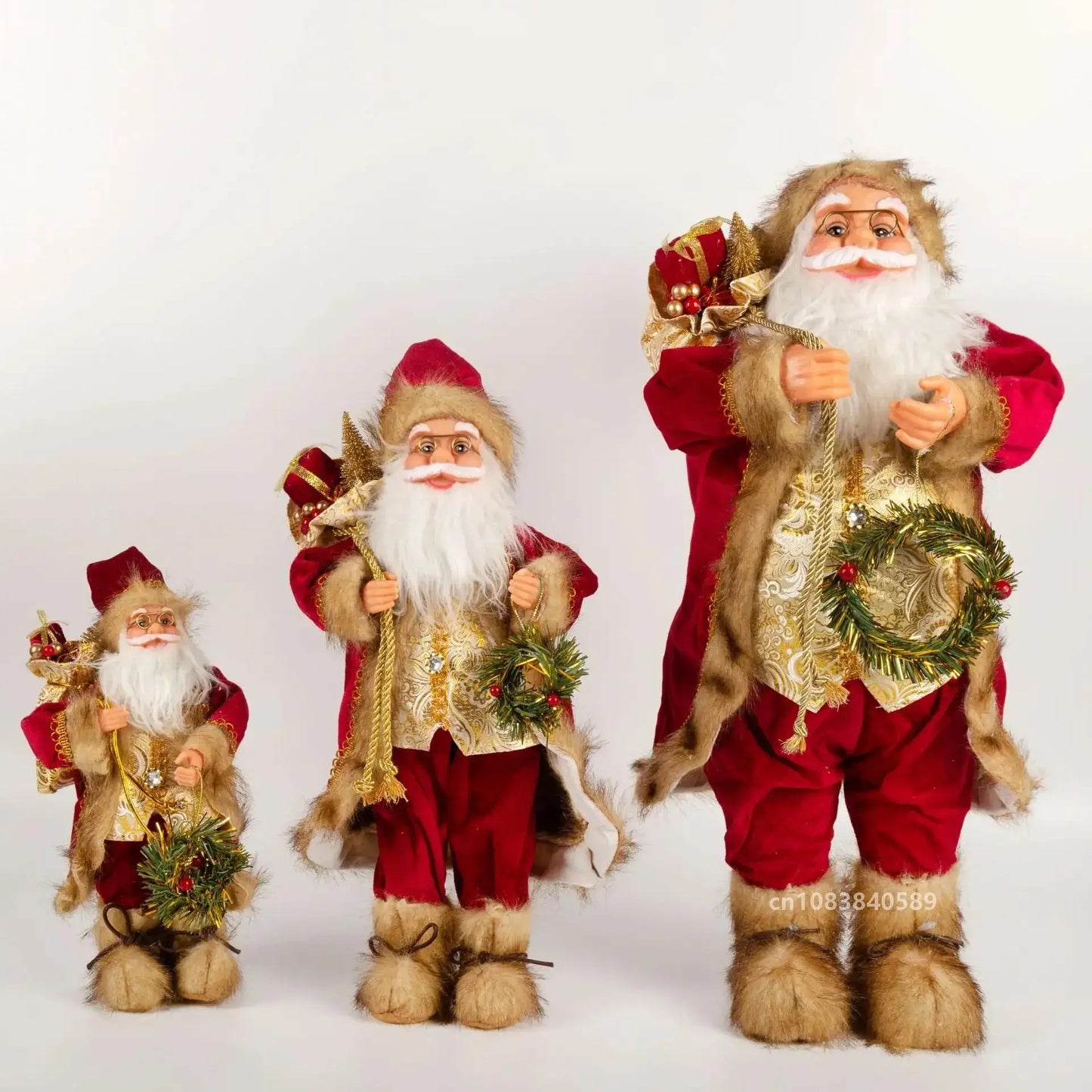 60cm Big Santa Claus Doll Christmas Decorations