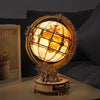 Robotime ROKR Luminous Wooden Globe Light