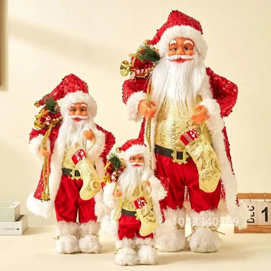 60cm Big Santa Claus Doll Christmas Decorations