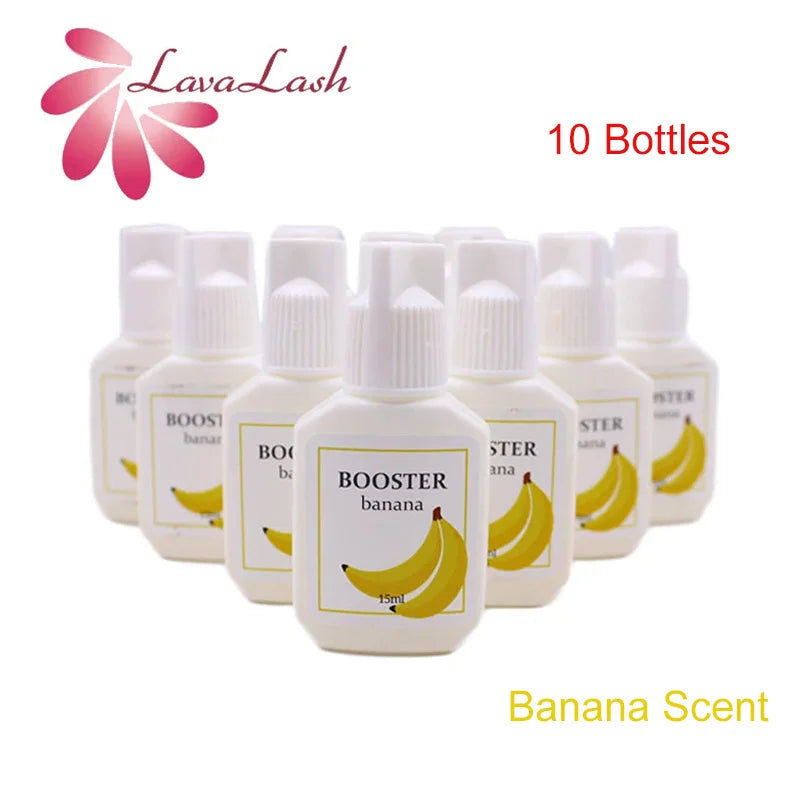 10 Bottles Booster Banana Glue for Eyelashes Extension