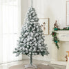 Artificial Christmas Tree PVC Snow Velvet