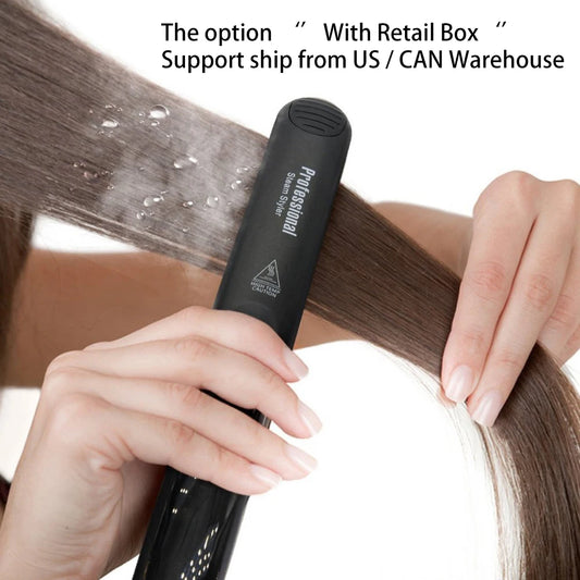 Steam Hair Straightener Professional Ceramic Vapor Flat Iron